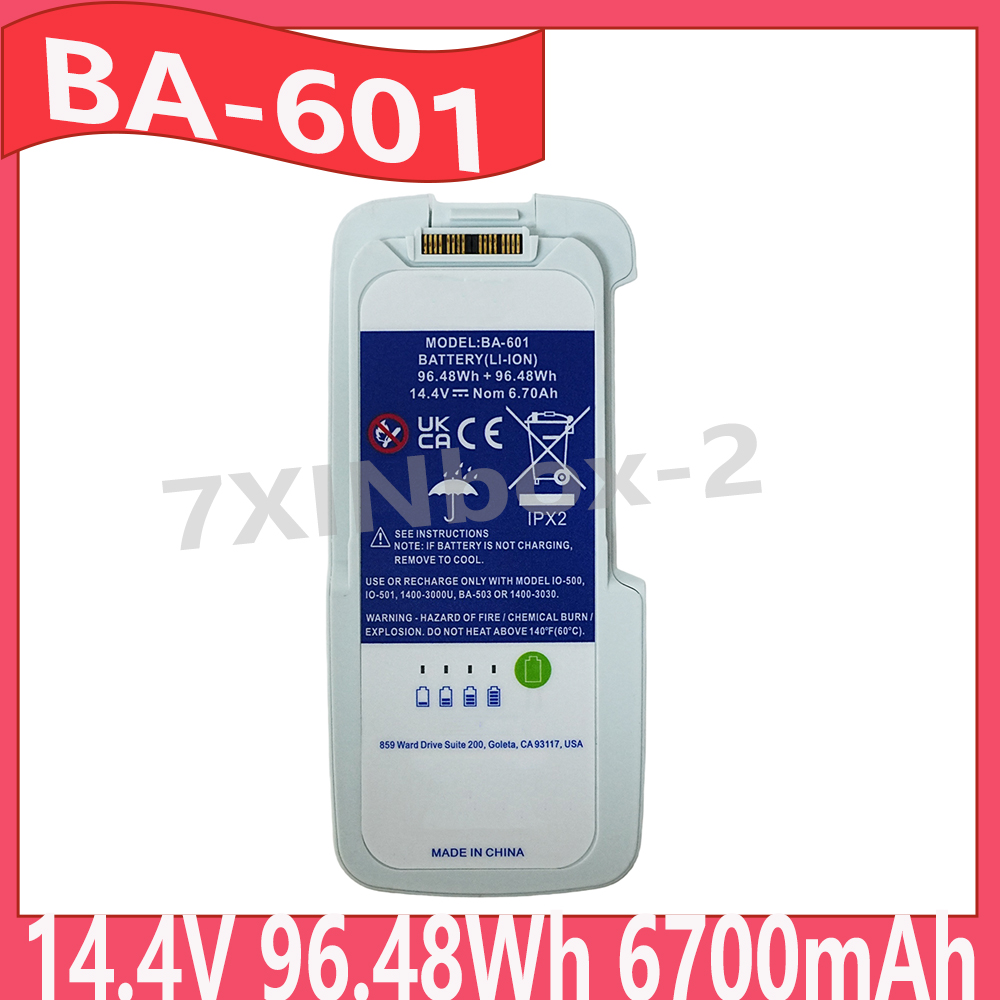 Portable Oxygen Concentrator Battery - BA-601 14.4V 96.48Wh 6700mAh Replacement Battery