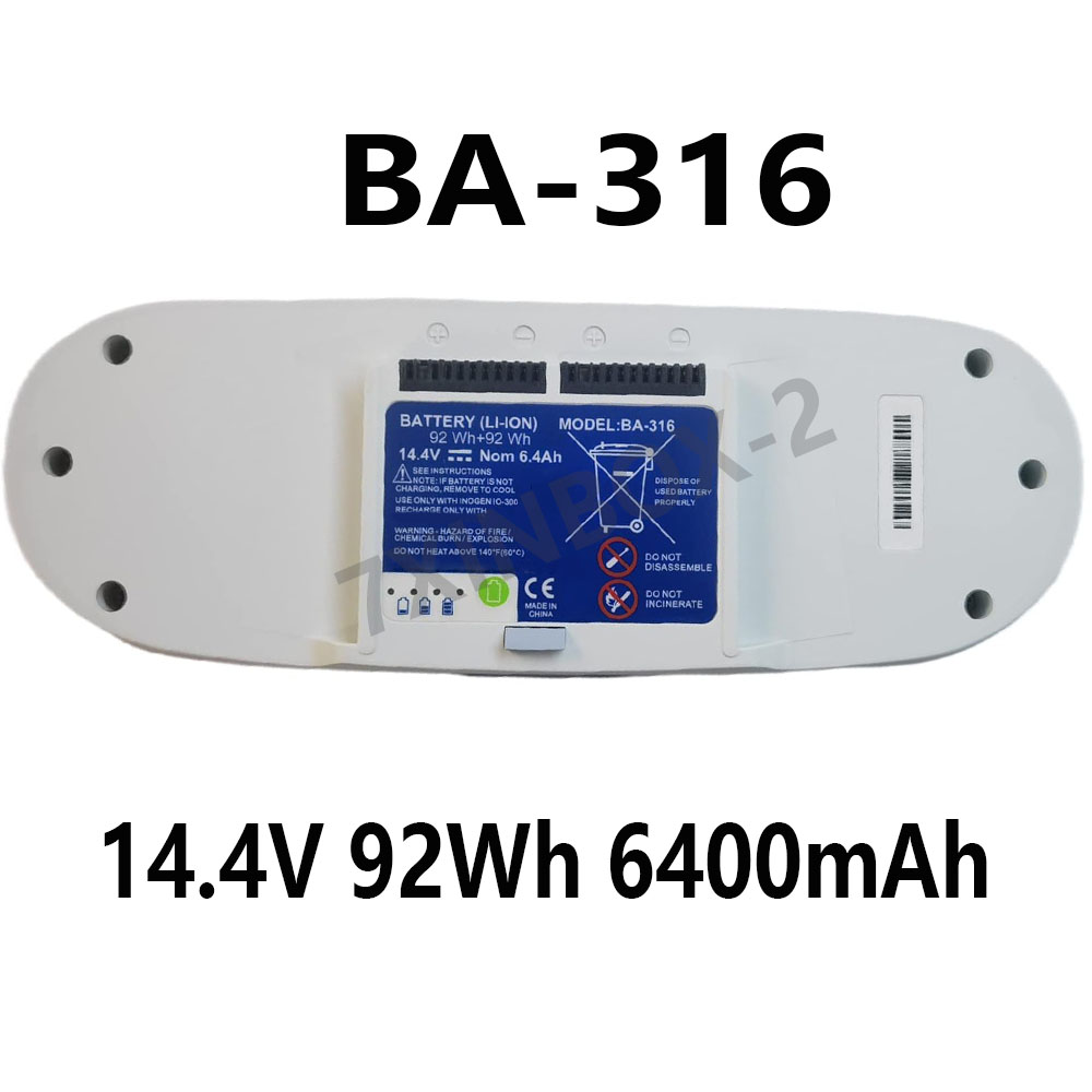 Portable Oxygen Concentrator Battery - BA-316 14.4V 92Wh 6400mAh Battery For