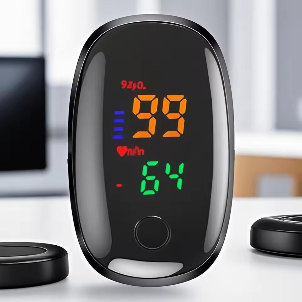 Oxygen Saturation Monitor Fingertip - TFT Fingertip Pulse Oximeter | Portable