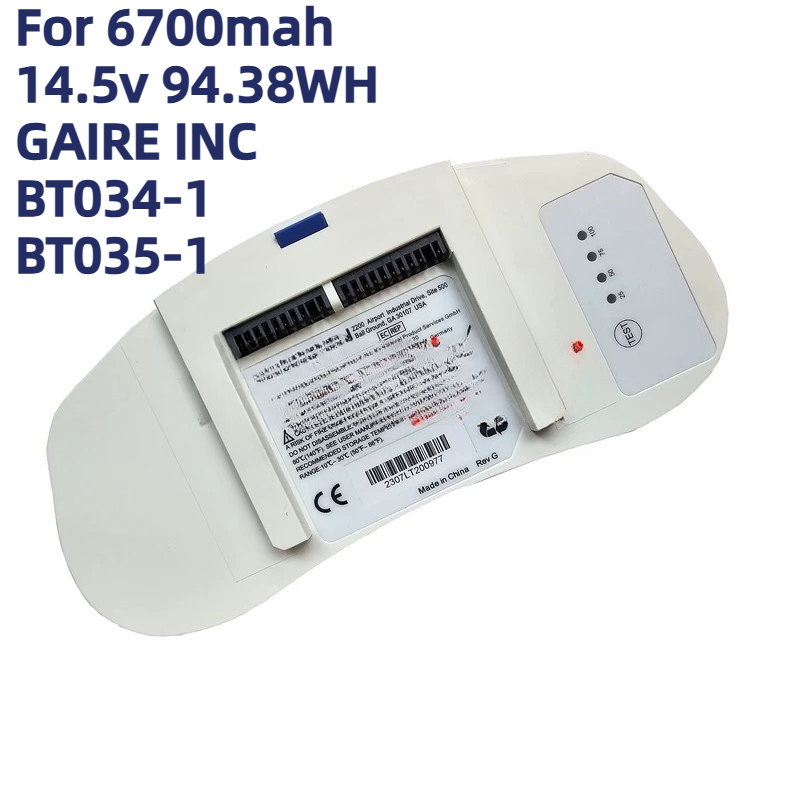 Portable Oxygen Concentrator Battery - For 6700mah 14.5v 94.38WH GAIRE INC