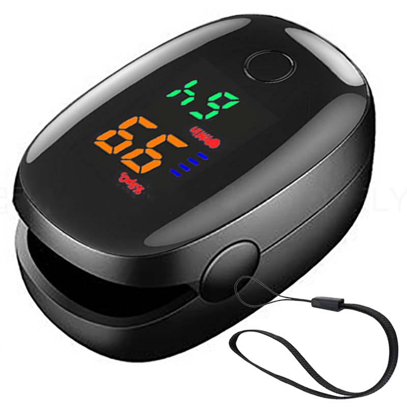 Oxygen Saturation Monitor Fingertip - Oximetry SpO2 PR LED Fingertip Oximeter