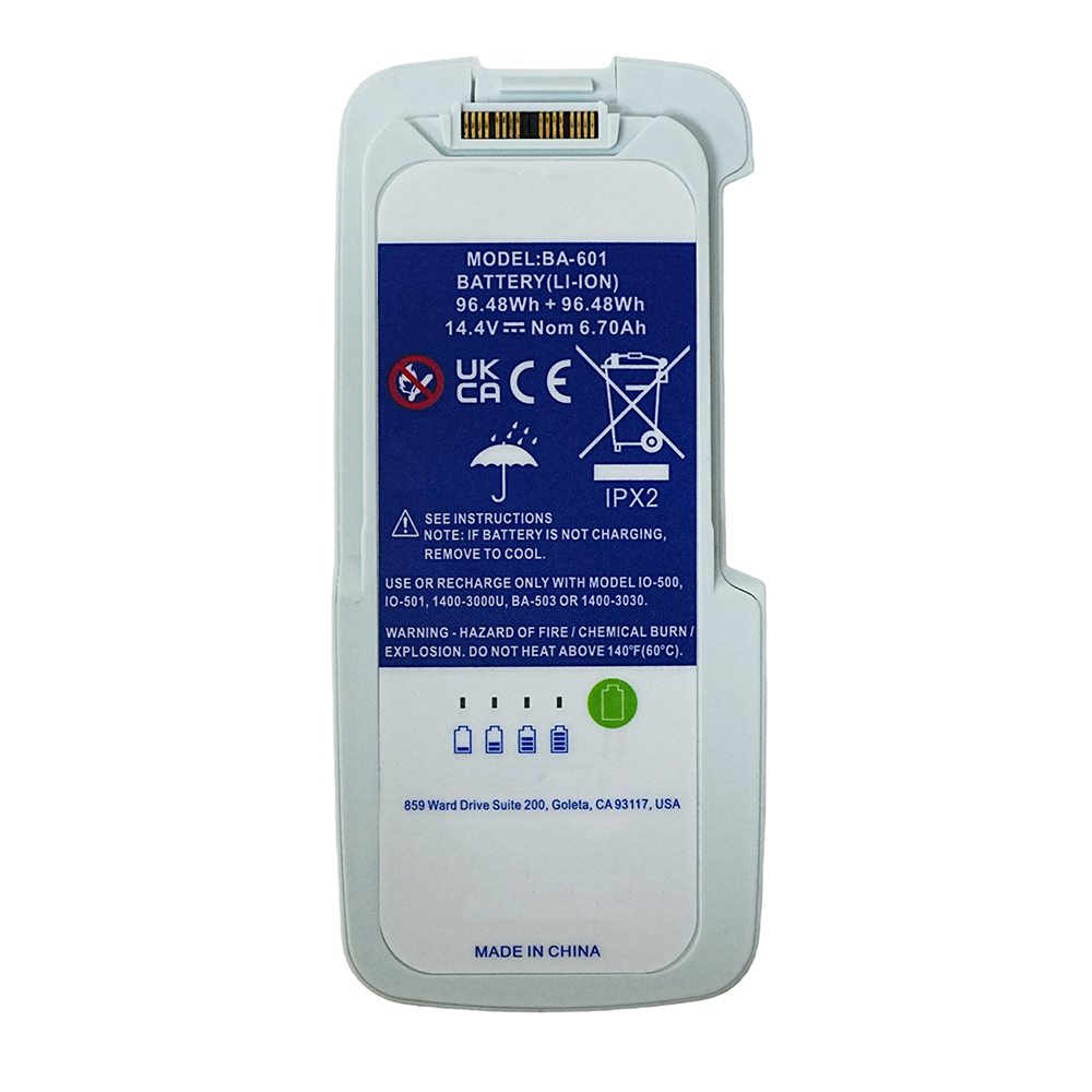 BA-601 14.4V 96.48Wh 6700mAh R - đánh giá và giá Portable Oxygen Concentrator Battery