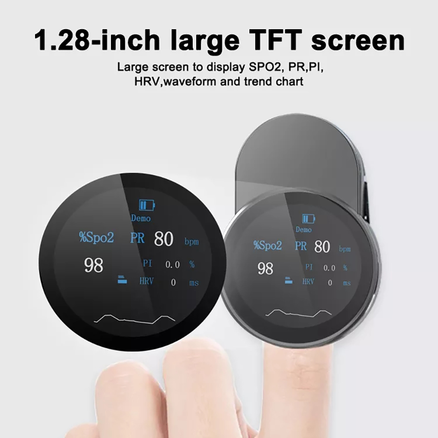 Truyền Tải Không Dây Kỹ Thuật  - đánh giá và giá Oxygen Saturation Monitor Fingertip