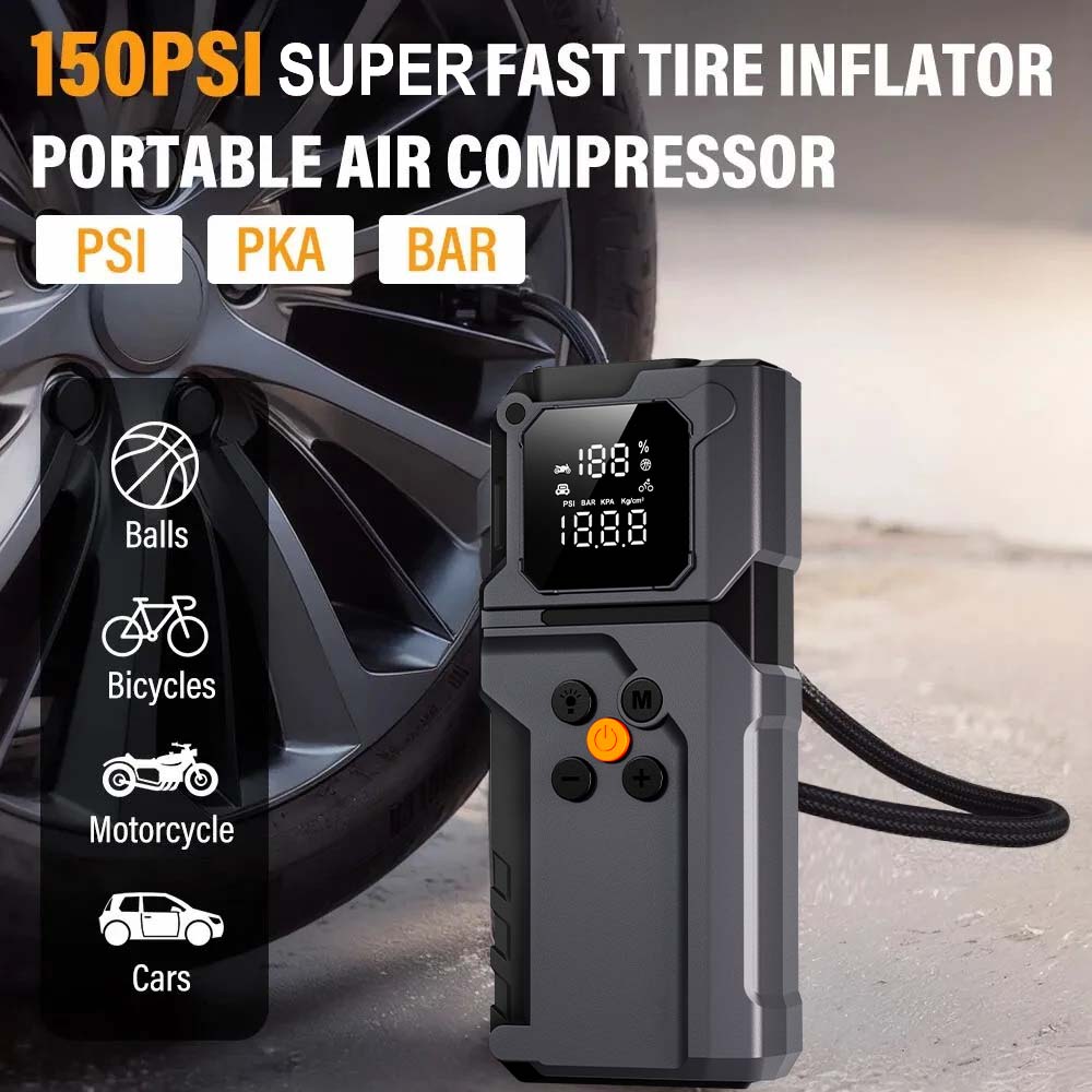 GKFLY 4 In 1 5000A Portable Ju - đánh giá và giá Portable Oxygen Concentrator Battery