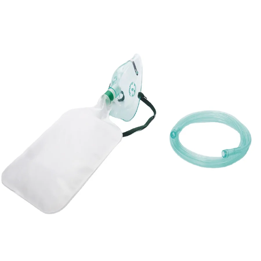PVC Mask with Reservoir Bag NR - đánh giá và giá Oxygen Mask Reservoir Bag Adult