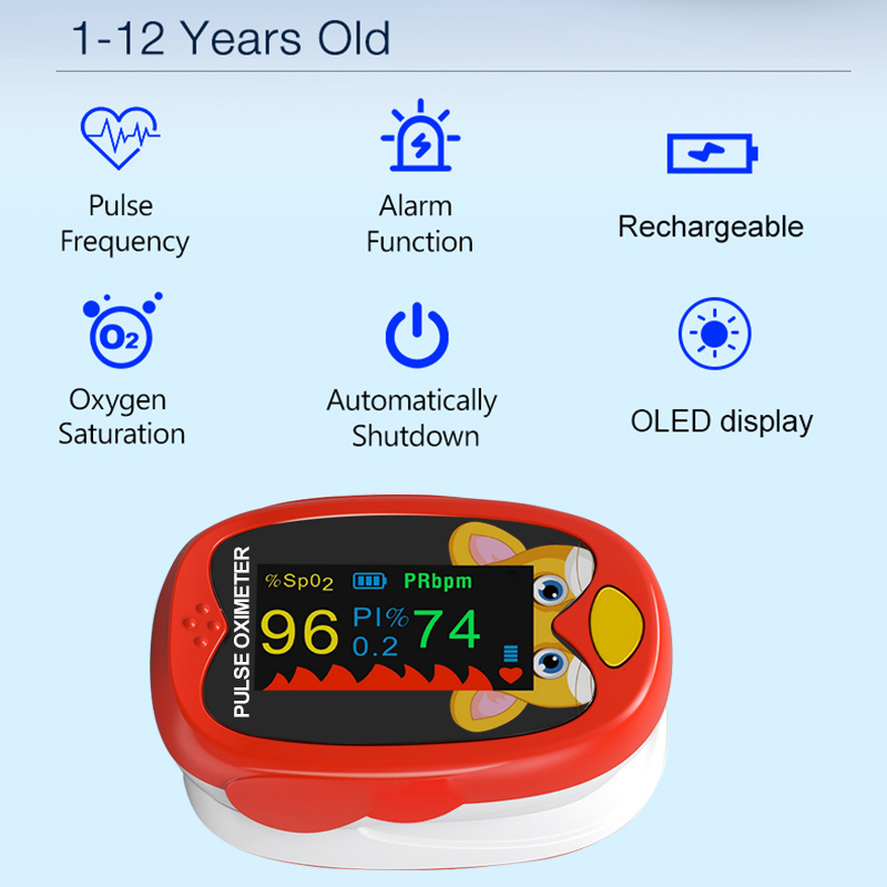 Rechargeable Pulse Oximeter Fi - đánh giá và giá Oxygen Saturation Monitor Fingertip