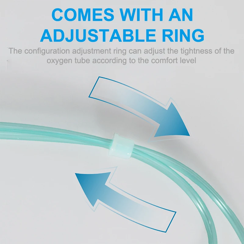 5Pcs 1.5M/2M Disposable Oxygen - đánh giá và giá Oxygen Cannula Nasal Tubing 2M