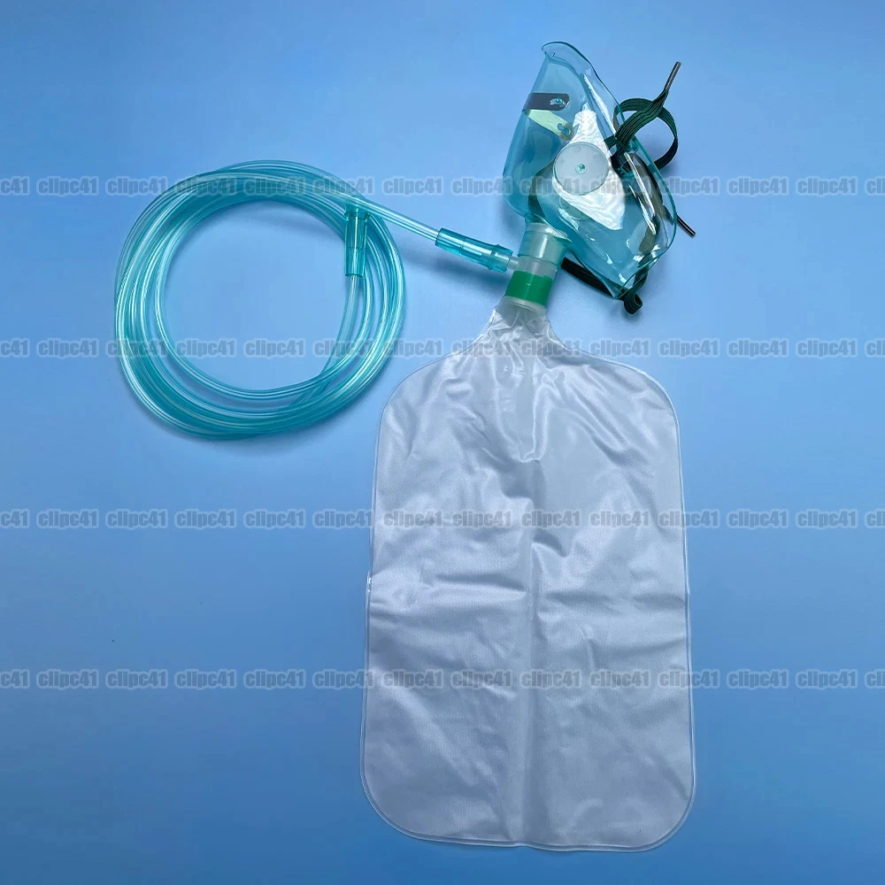 10Pcs Adults High Concentratio - đánh giá và giá Oxygen Mask Reservoir Bag Adult