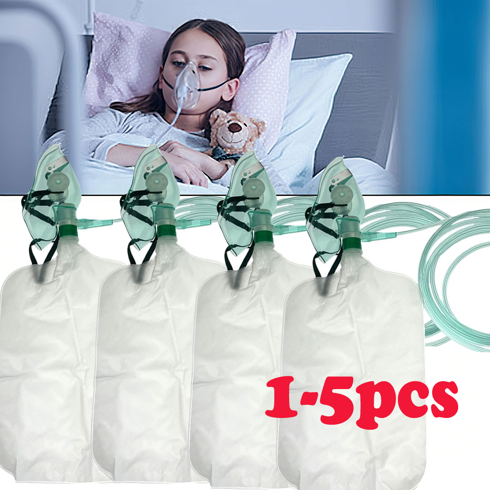 1-5PCS Adult Non-rebreather ox - đánh giá và giá Oxygen Mask Reservoir Bag Adult