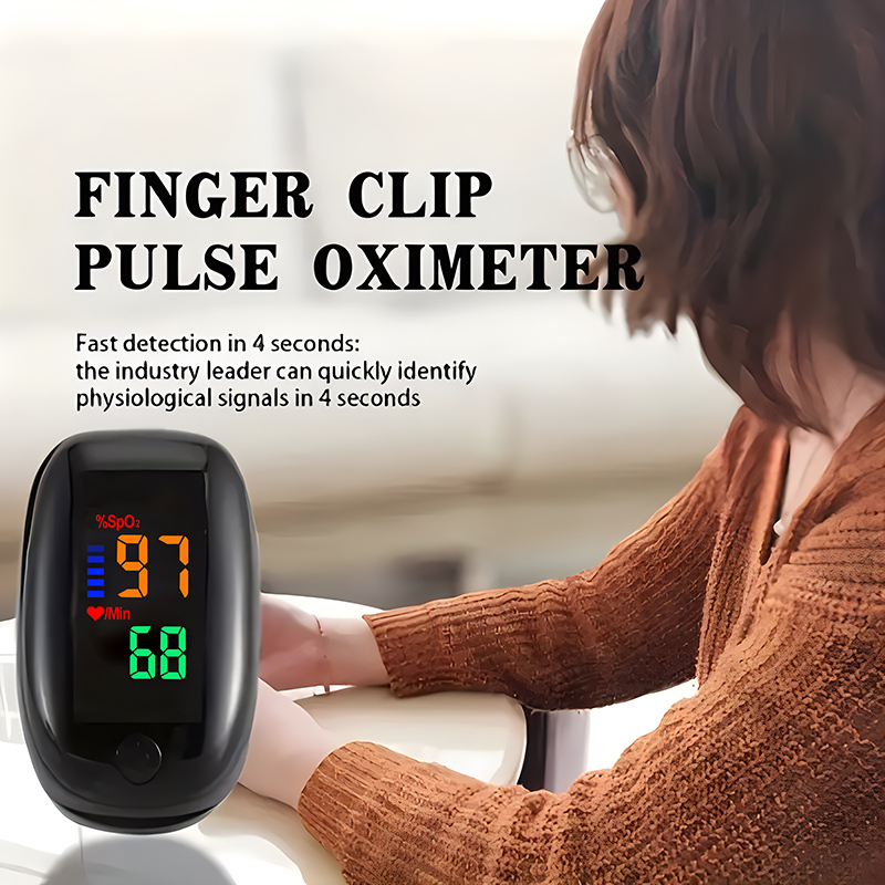 LED Fingertip Oximeter Heart R - đánh giá và giá Oxygen Saturation Monitor Fingertip