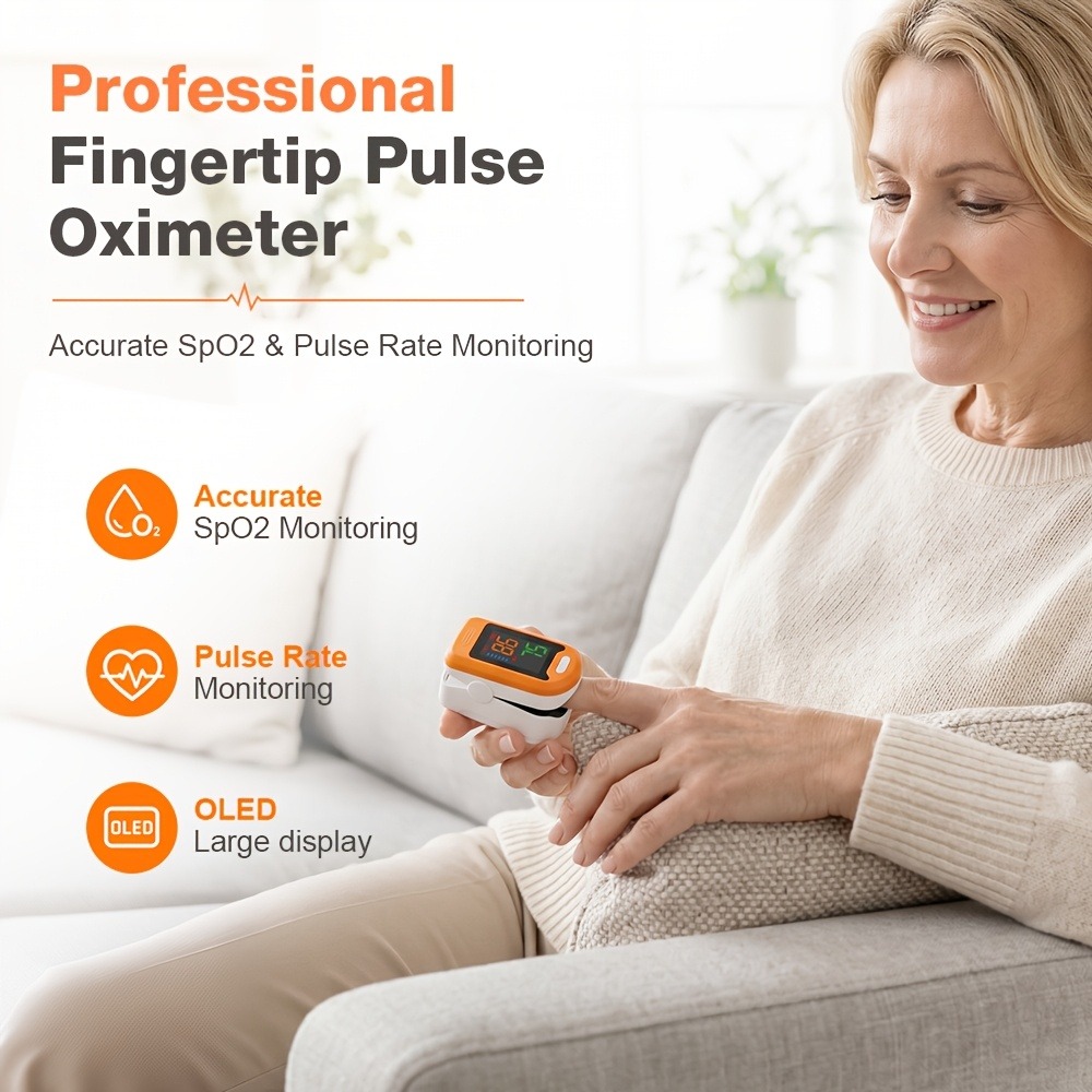 Fingertip Pulse Oximeter SpO2  - đánh giá và giá Oxygen Saturation Monitor Fingertip
