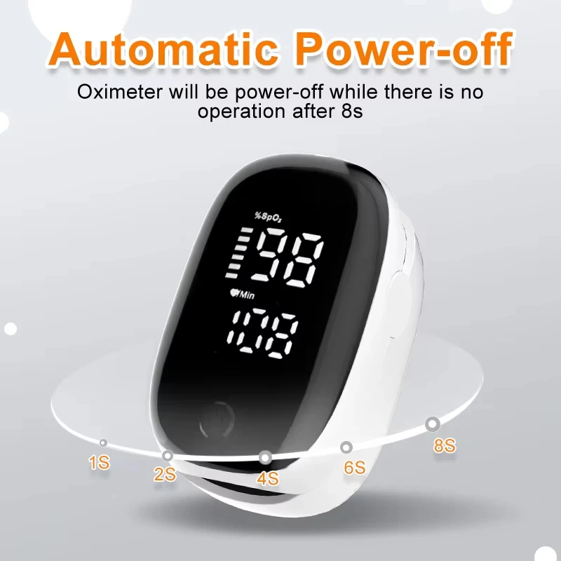 Portable Fingertip Oximeter He - đánh giá và giá Oxygen Saturation Monitor Fingertip