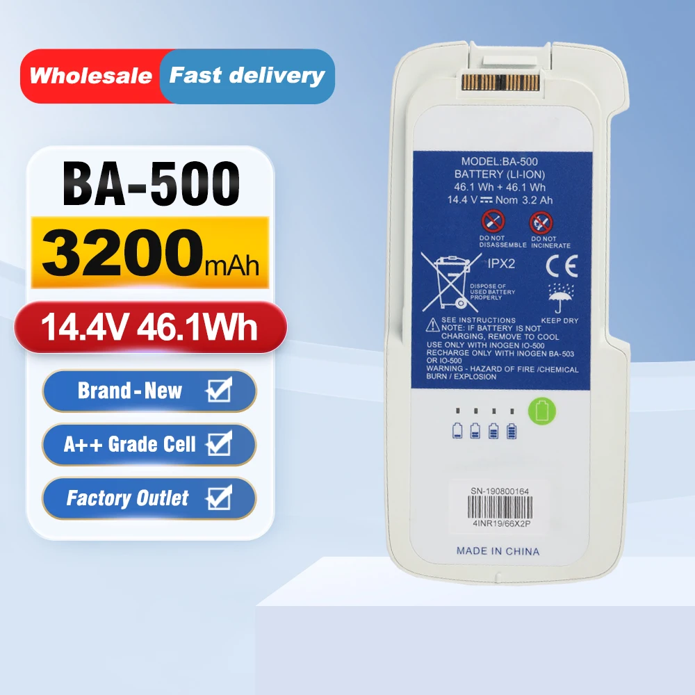 BA-500 Battery Replacement 8-C - đánh giá và giá Portable Oxygen Concentrator Battery