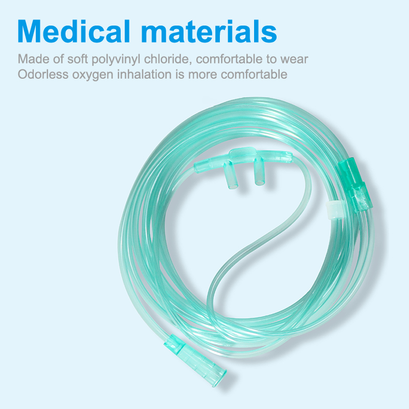 5Pcs 1.5M/2M Disposable PVC Ox - đánh giá và giá Oxygen Cannula Nasal Tubing 2M