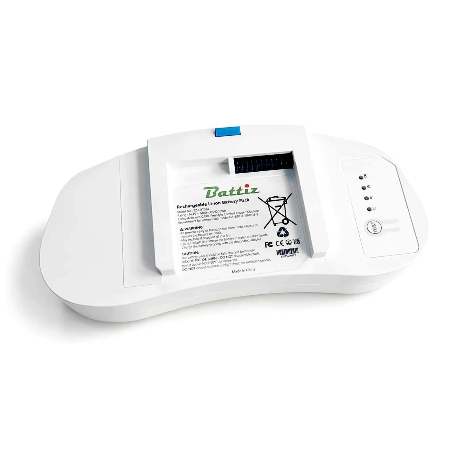 Replacement Battery for BT034- - đánh giá và giá Portable Oxygen Concentrator Battery