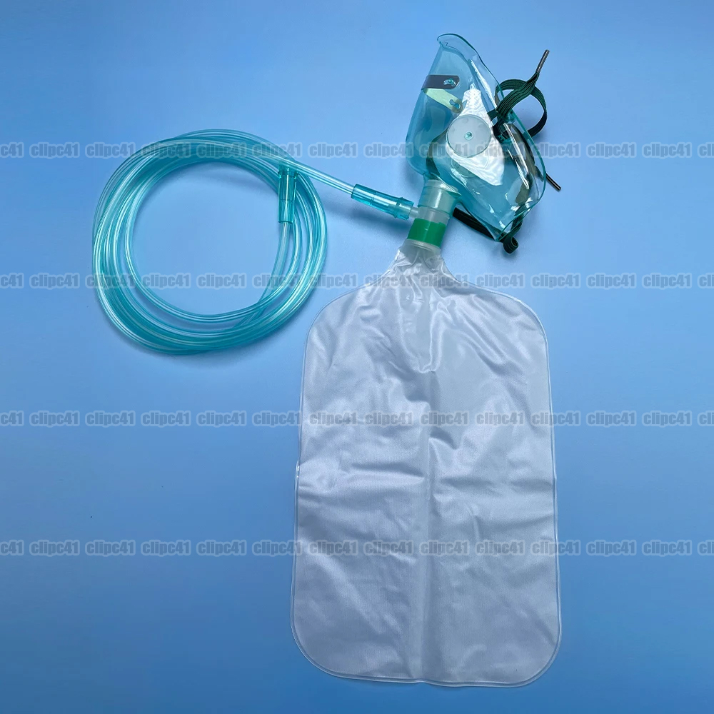 1-10Pcs Adult High Concentrati - đánh giá và giá Oxygen Mask Reservoir Bag Adult