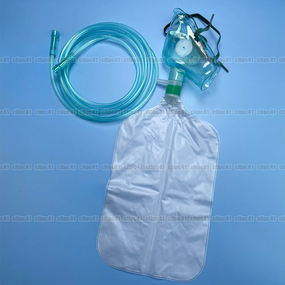1-10Pcs Adult High Concentrati - đánh giá và giá Oxygen Mask Reservoir Bag Adult