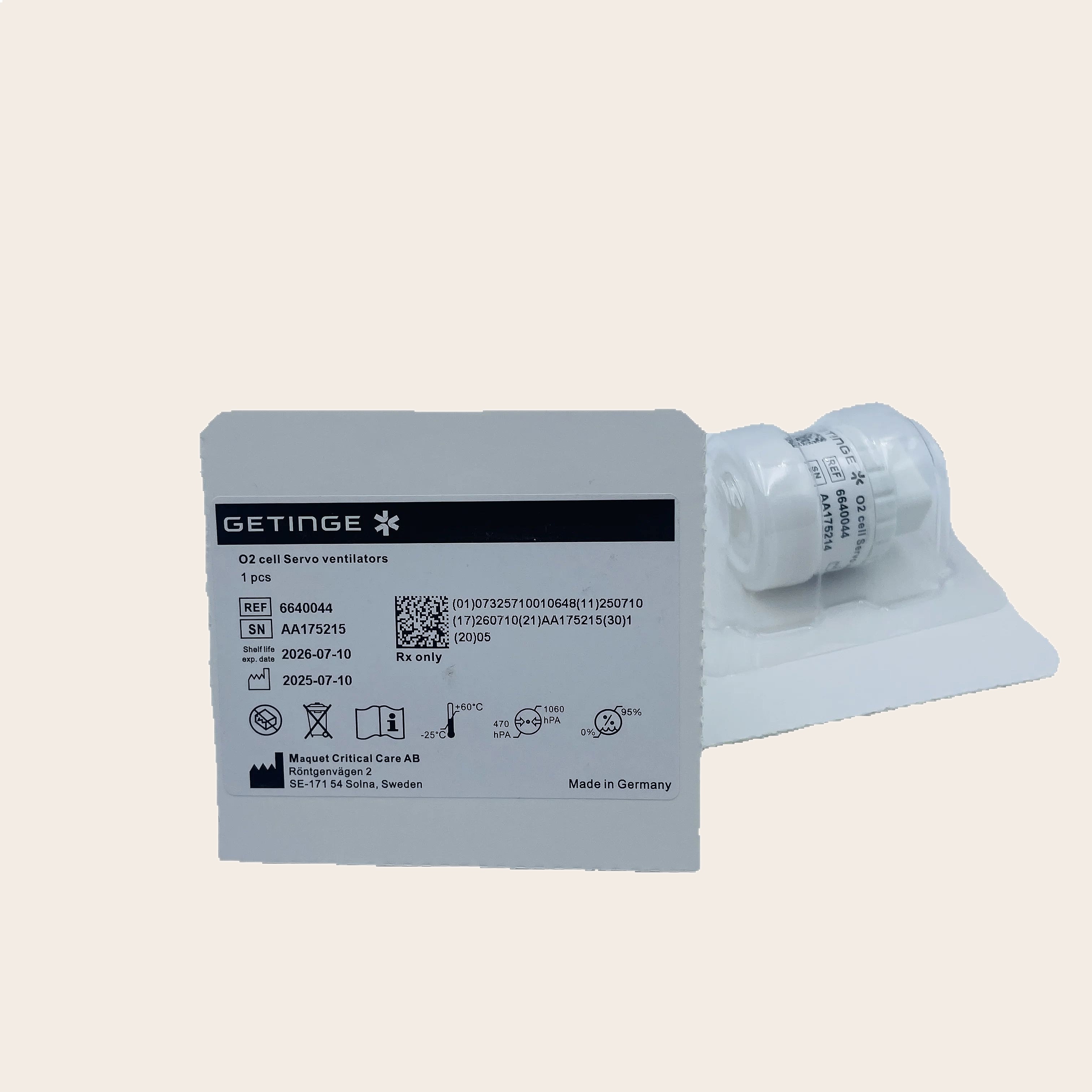MAQUET Servo-I Servo-S Oxygen  - đánh giá và giá Oxygen Sensor Cell Replacement